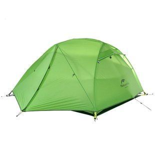Намет Naturehike Star River II (2-х місний) 20D silicone New version + footprint NH17T012-T green