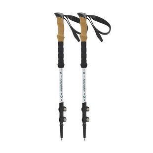 Трекінгові палиці Naturehike 7075 Aluminum 3-сек. (пара) 135 см CNH22DS002 білий