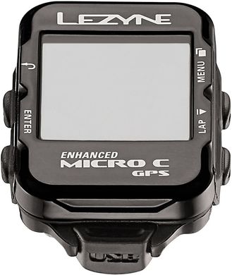 GPS компьютер Lezyne Micro Color GPS HRSC Loaded Y12 Черный