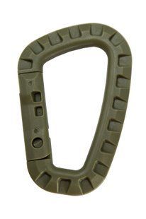 Набор карабинов пластиковых Tramp 3 шт green UTRA-304