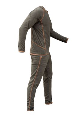 Термобелье мужское Tramp Microfleece комплект (футболка+штаны) olive UTRUM-020, UTRUM-020-olive-3XL