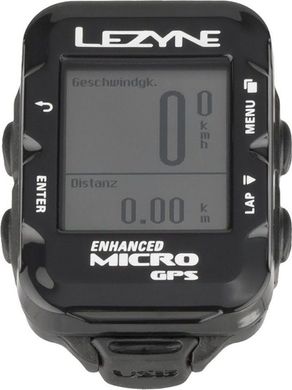 GPS компьютер Lezyne Micro GPS HRSC Loaded Y11 Черный