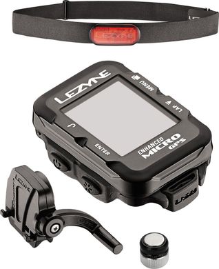 GPS комп'ютер Lezyne Micro GPS HRSC Loaded Y11, Черный