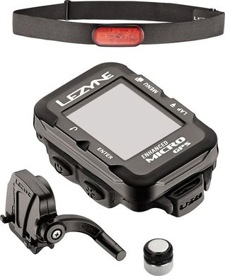 GPS комп'ютер Lezyne Micro GPS HRSC Loaded Y11, Черный