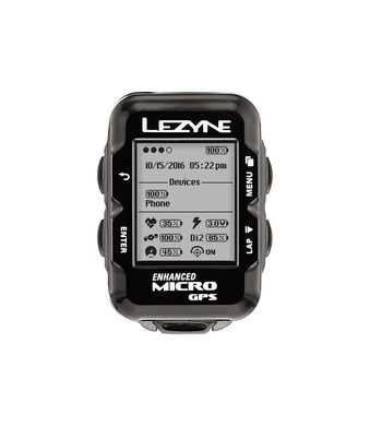 GPS комп'ютер Lezyne Micro GPS HRSC Loaded Y11, Черный