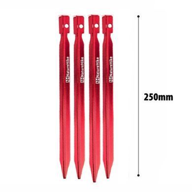 Колышки Y-образные Naturehike 250 мм (4 шт.) NH15A009-I red