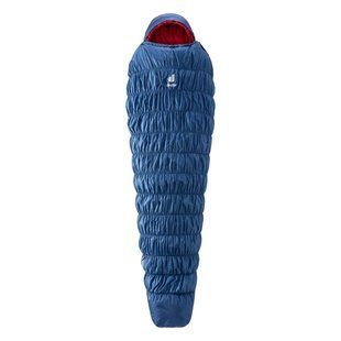 Спальний мешок Deuter Exosphere -10&deg; Long steel-fire левый