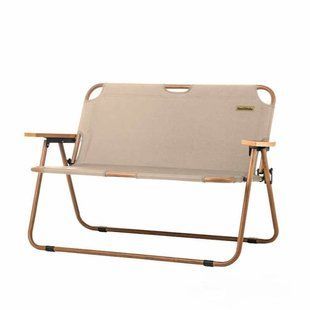 Крісло двомісне складане Naturehike Wood Luxury NH20JJ002 пісочний
