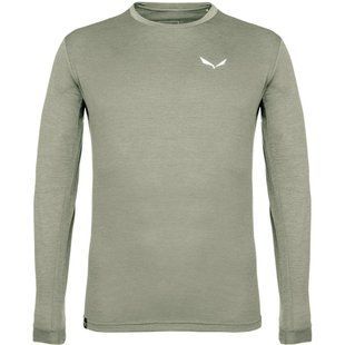 Лонгслів Salewa Puez Melange Dry L/S 56/3X чоловічий сірий
