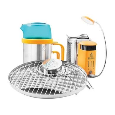 Дров'яна піч BioLite CampStove 2 Bundle Stainless Steel