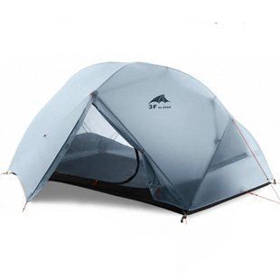 Палатка 3F Ul Gear Taiji II (2-х местная) 15D 4 season grey