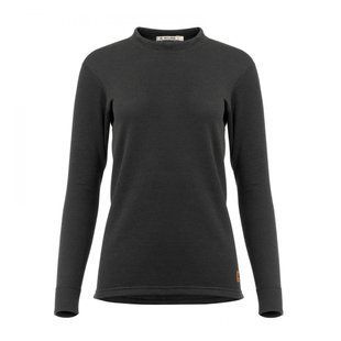 Термокофта жін. Aclima WoolTerry 220 Crew Neck Jet Black XXL