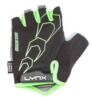 Велорукавички Lynx Race black/green