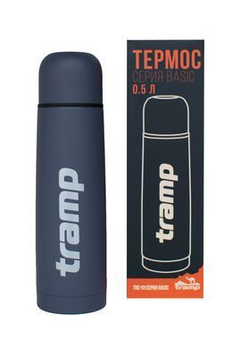 Термос Tramp Basic 0,5л. Серый TRC-111-grey