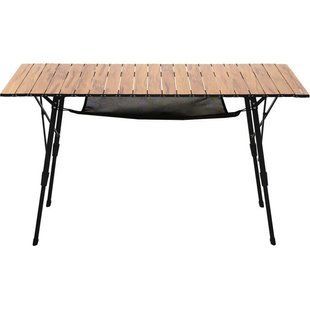 Стіл розкладний Naturehike L 1210x680x430/650 мм NH19Z003-D темне дерево