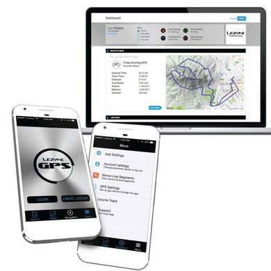 GPS комп'ютер Lezyne Super GPS HRSC Loaded Y12, Черный
