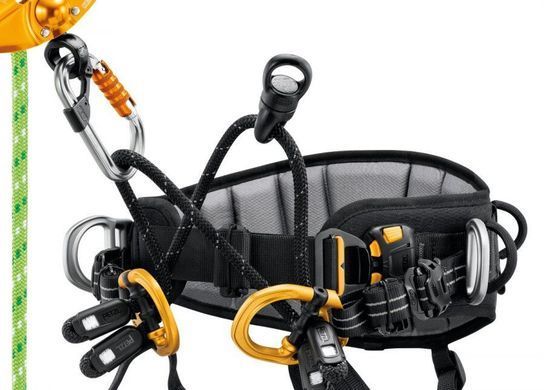 Привязь Petzl Sequoia (2018) black/yellow
