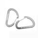 Карабин многофункциональный Naturehike 65 мм 2 pack NH15A002-H silver