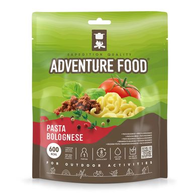 Сублимированная еда Adventure Food Pasta Bolognese Паста Болоньезе New Package silver/green