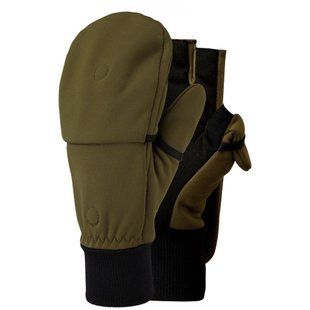Перчатки Trekmates Rigg Convertible M зеленые