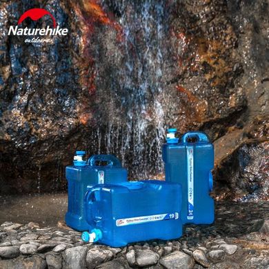 Каністра для води Naturehike Hiking Water Tank 24 л NH18S024-T синій