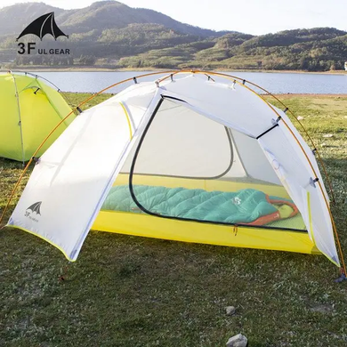 Палатка 3F Ul Gear Taiji II (2-х местная) 15D nylon 3 season grey