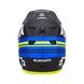 Велошлем Bluegrass Brave black/cyan/fluo yellow