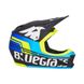 Велошлем Bluegrass Brave black/cyan/fluo yellow