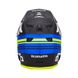 Велошолом Bluegrass Brave, black/cyan/fluo yellow, S