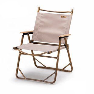 Крісло складане Naturehike MW02 aluminum 600D Oxford S 620х520х430 мм NH19Y002-D бежевий