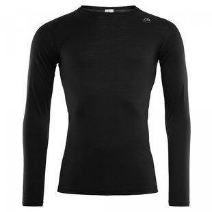 Термокофта чол. Aclima LightWool 150 Crew Neck Men Jet Black XL