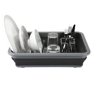 Сушилка для посуды складная Summit Pop Rack Black/Grey