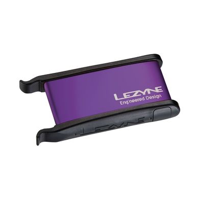 Набор заплат с бортовыми лопатками Lezyne Lever Kit Y13, Фиолетовый