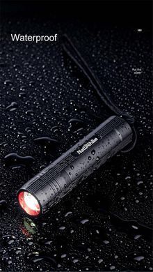 Фонарь ручной туристический Naturehike NH20ZM007 black