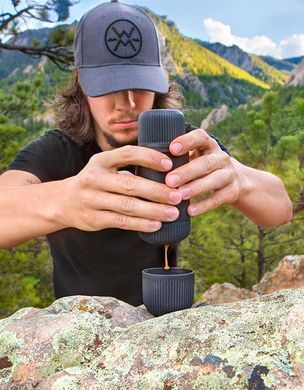 Эспрессо-кофеварка портативная Wacaco Nanopresso Black