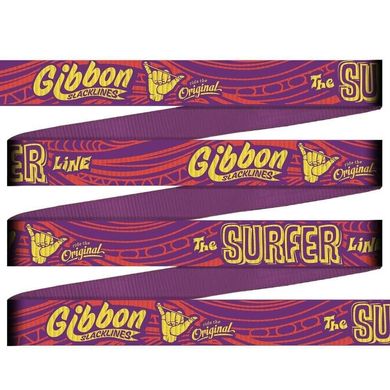 Слеклайн Gibbon Slacklines Surf Line Treewear Set набір, Yellow