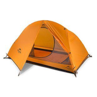 Намет Naturehike Cycling I (1-місний) 20D silicone + footprint NH18A095-D orange