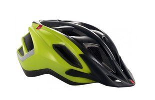 Велошолом MET Funandgo, black/safety yellow