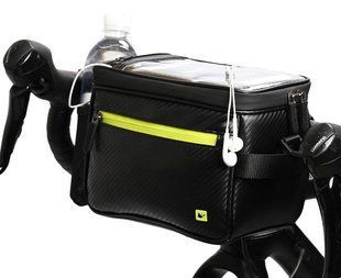 Велосумка на руль Rhinowalk Multifunctional 4.5л RK18996T carbon green