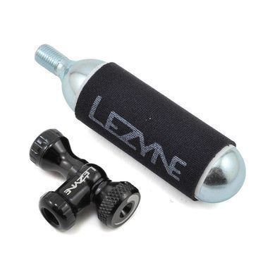 Велонасос Lezyne Control Drive CO2 с 25г баллоном Y13, Черный