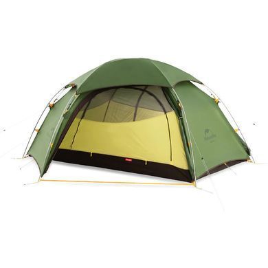 Намет Naturehike Cloud Peak II (2-х місний) 20D silicone NH17K240-Y темно-зелений