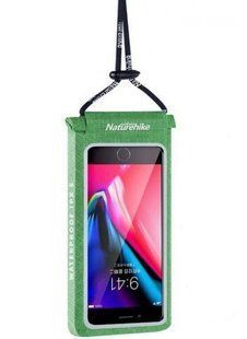 Гермочохол для смартфона Naturehike 3D IPX6 6 inch NH18F005-S green