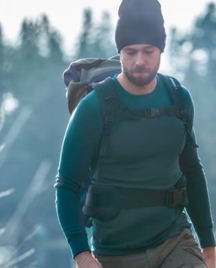 Термокофта чол. Aclima StreamWool 400 Crew Neck Green Gables XL
