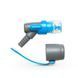 Клапан HydraPak High-Flow Blaster Bite grey/blue