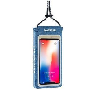 Гермочохол для смартфона Naturehike 3D IPX6 6 inch NH18F005-S blue