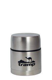 Термос Tramp з широким горлом 0,5 л grey