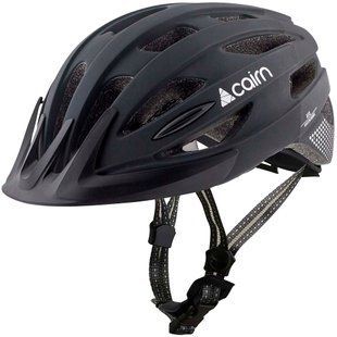 Cairn велошлем Fusion LED USB full black 51-55