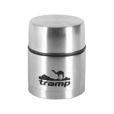 Термос Tramp з широким горлом 0,5 л grey