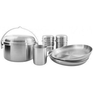 Набір посуду Tatonka Picnic Set III steel