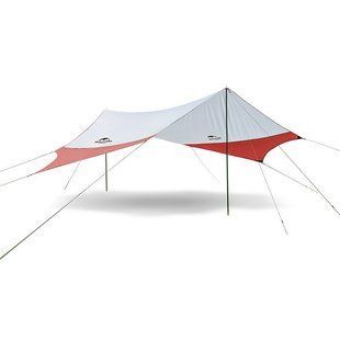 Тент кемпінговий Naturehike 210T polyester 5.2х4.6 м 1.75 кг NH16T013-S orange